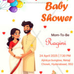 Baby Shower Invitation Card