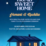 House Warming Invitation Card