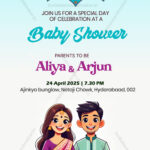 baby shower invitation card